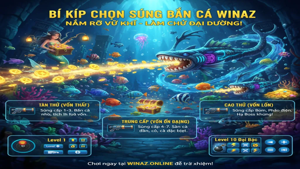 Cách chọn súng chuẩn Winaz