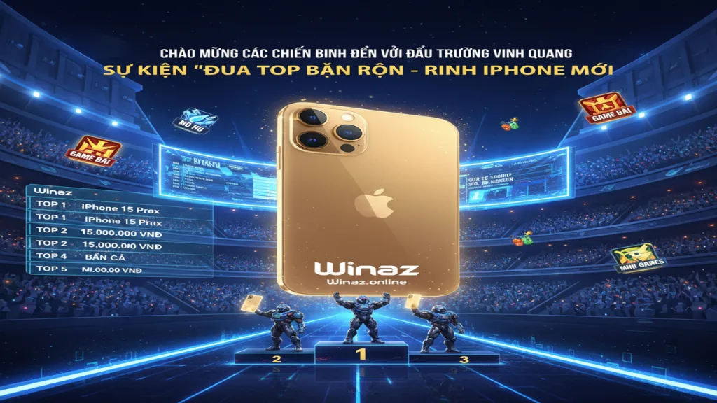 Đua Top nhận iPhone Winaz
