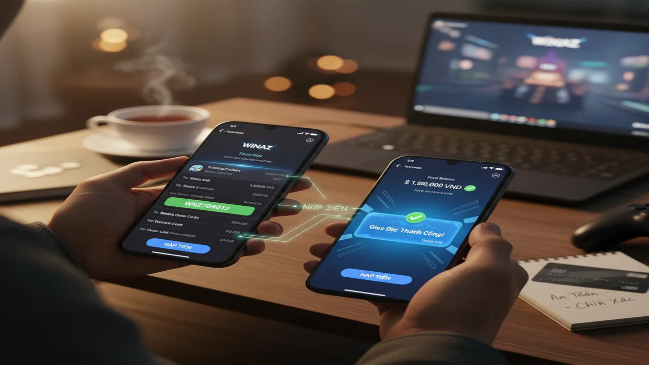 Nạp tiền Ngân hàng Winaz
