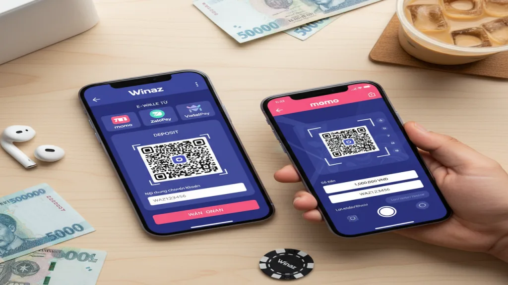 Nạp tiền Ví điện tử Winaz