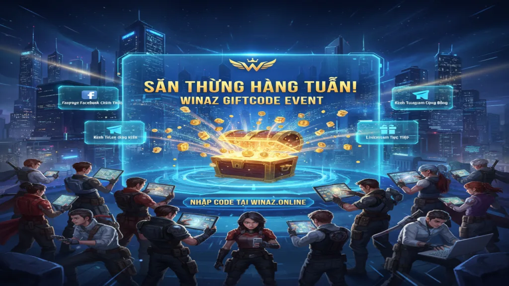 Săn Giftcode tuần Winaz